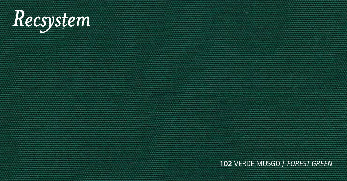 Тентовая акриловая ткань Recsystem 102 FOREST GREEN 325г 100х150см