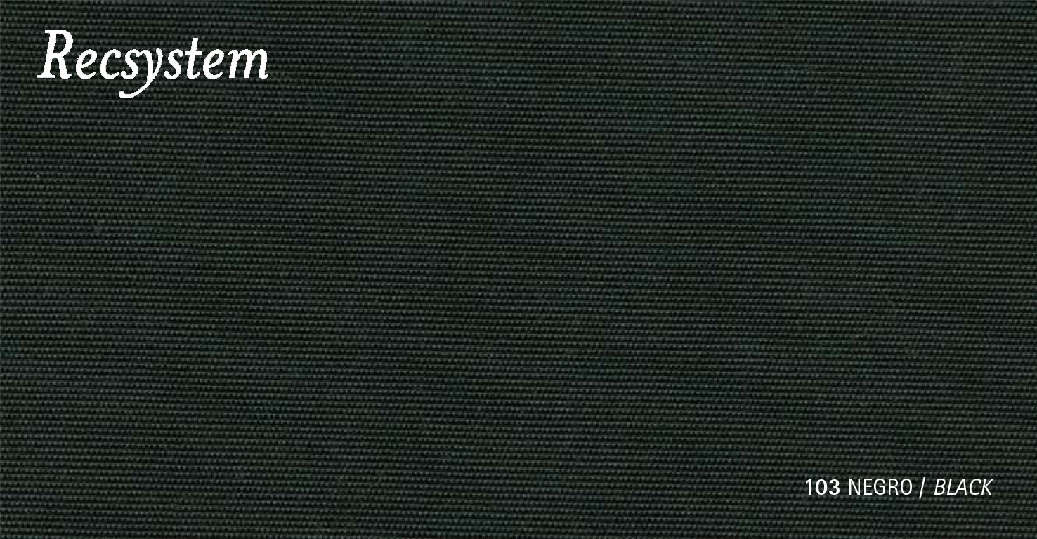 Тентовая акриловая ткань Recsystem 103 BLACK 325г 100х150см