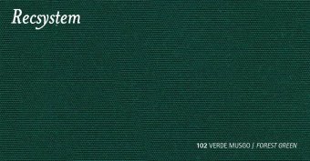 Тентовая акриловая ткань Recsystem 102 FOREST GREEN 325г 100х150см