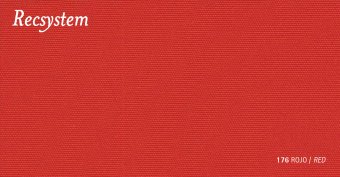 Тентовая акриловая ткань Recsystem 176 RED 325г 100х150см