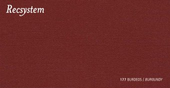 Тентовая акриловая ткань Recsystem 177 BURGUNDY 325г 100х150см